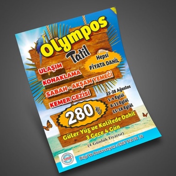 A4 BROŞÜR TEK YÖN